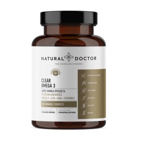 Natural Doctor Clear Omega 3 30 Capsules – Omega-3 Fish Oil with EP...