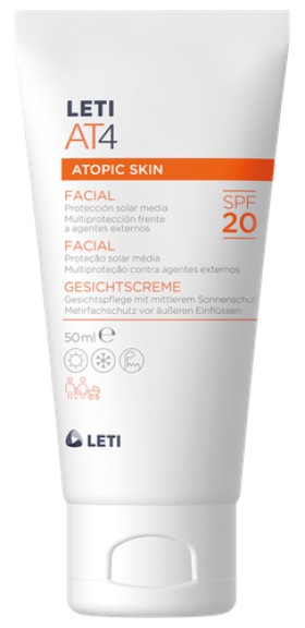 Leti At4 Facial Cream Spf20+ 50ml