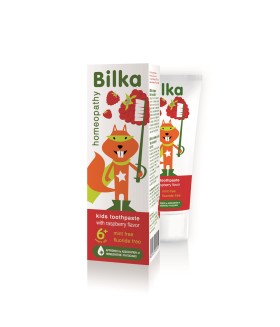 Bilka Homeopathy Toothpaste Raspberry Kids 50ml