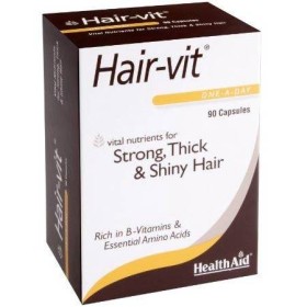 HEALTH AID HAIR-VIT 90CAPSULES