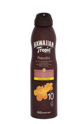 Hawaiian Tropic Protective Dry Oil Continuous Spray Coconut & Mango SPF10 180ml