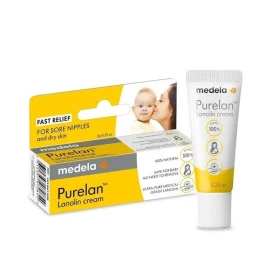 Maternea Nipple Balm - Provides Comfort during Breastfeeding. Purified  Lanolin, Natural Cocoa Oil & Coconut Oil. 0.67 FL. OZ. (20 ml)