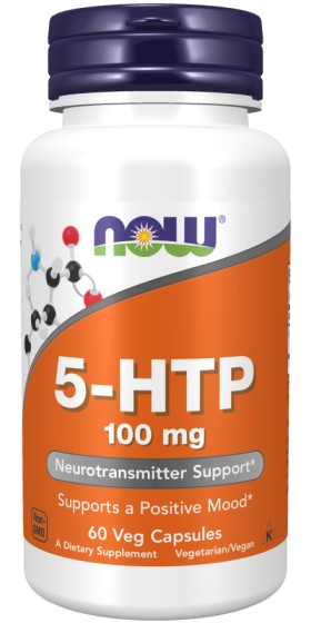 Now Foods - 5-HTP 100mg x 60 Capsules