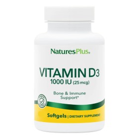 Natures Plus Vitamin D3 1000 IU 30 Caps
