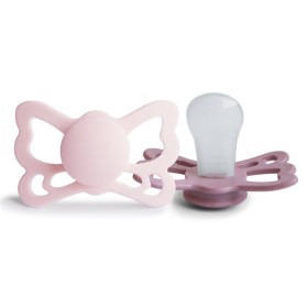 FRIGG BUTTERFLY SILICONE WHITE LILAC/TWILIGHT MAUVE 6m+ 2s