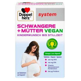 Doppelherz Pregnancy & Mother Vegan 30 Capsules