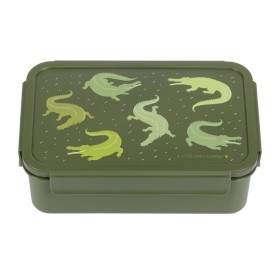 A Little Lovely Company Bento Lunch Box Crocodiles