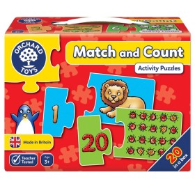 ORCHARD TOYS MATCH AND COUNT ACTIVITY PUZZLES 