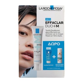 La Roche Posay Effaclar Duo+M 40ml + Effaclar Gel 50ml + Anthelios Spf50 3ml