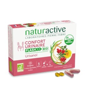 NATURACTIVE URISANOL FLASH 10 CAPSULES + 10 SOFT GELS