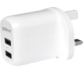 Groov-Ε Dual Usb Charger 12W