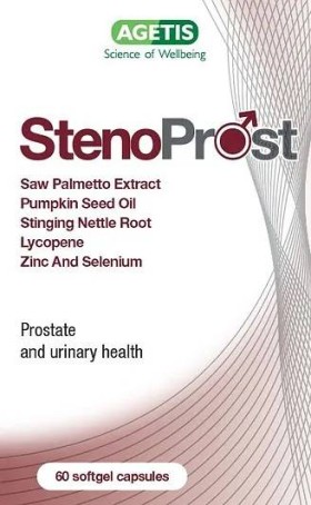 Agetis StenoProst - Prostate & Urinary Health x 60 Softgel Capsules