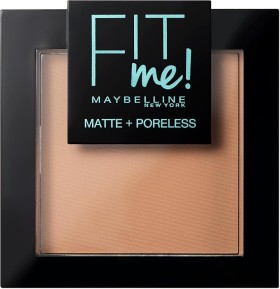 Maybelline Fit Me Matte & Poreless ΠΟΥΔΡΑ ΓΙΑ ΜΑΤ ΦΥΣΙΚΗ ΚΑΛΥΨΗ. 250 Sun Beige