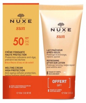 Nuxe Sun Face Melting Cream Spf50 50ml + Gift Refreshing After Sun Lotion 50ml