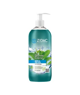 Zidac Shower Creme Mint & Tea Tree x 500ml