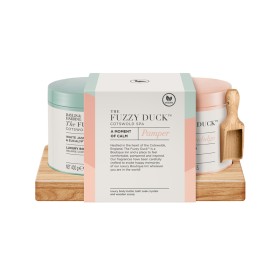 Baylis & Harding Cotswold Spa a Moment of Calm, Bath Crystals 400 g & Body Butter 400 ml with Wooden Scoop