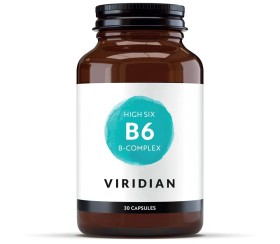 Viridian High Six B6 B Complex x 30 Capsules