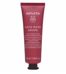 Apivita Face Mask Grape Line Smoothing & Firming x 50ml