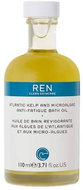 REN CLEAN SKINCARE ATLANTIC KELP & MICROALGAE  ANTI -FATIGUE BATH OIL 110ML