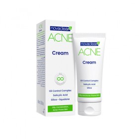 NOVACLEAR ACNE CREAM 40ML, FOR DAILY CARE OF OILY AND ACNE PRONE SKIN 