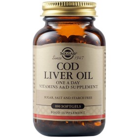 Solgar Cod Liver Oil x 100 Softgels