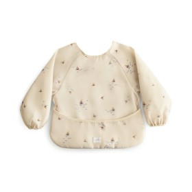 Mushie Long Sleeve Bib Boats