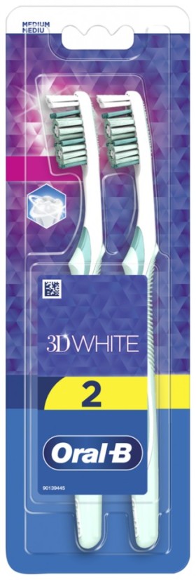 Oral B 3d White Toothbrush 2s