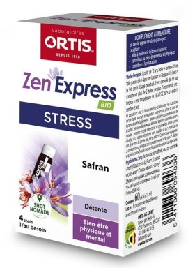 Ortis Zen Express Bio Stress 4 Vials X 15ml
