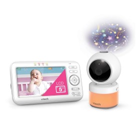 VTECH 5 DIGITAL VIDEO BABY MONITOR WITH PAN & TILT CAMERA, GLOW-ON-THE-CEILING NIGHT LIGHT 