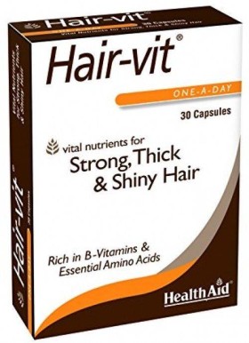 HEALTH AID HAIR- VIT, NUTRITION FOR STRONG, THICK & SHINY HAIR 30CAPSULES