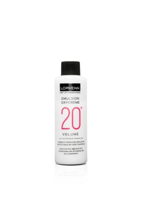 LORVENN OXYCREME EMULSION 20° VOL. COSMETIC OXIDANT LOTION 70ML