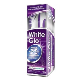 WHITE GLO 2IN1 WHITENING TOOTHPASTE WITH MOUTHWASH 