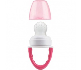 DR. BROWNS FRESH FIRSTS FEEDER SILICONE PINK 4m+