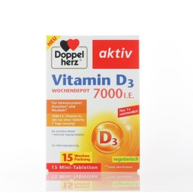 Doppelherz Vitamin D3 7000IE 15 Mini Tablets Doppelherz Vitamin D3 7000IE 15 Mini Tablets