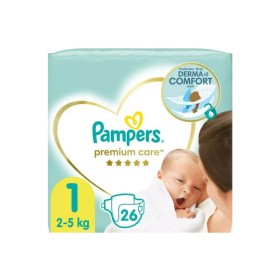 Pampers Premium Care No 1 (2 - 5 Kg) 26 Diapers