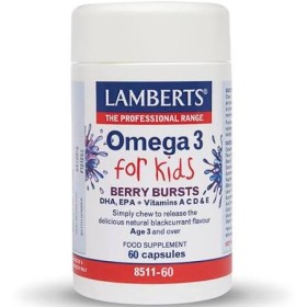 Lamberts Omega 3 For Kids Berry Bursts 60 Capsules