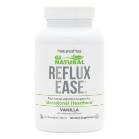 Naturesplus Reflux Ease Vanilla 60 Chew, Μασώμενα δισκία με γεύση β...