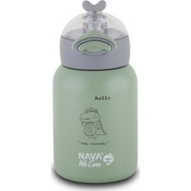 Nava Kids Stainless Steel Insulated Water Bottle 350ml Green