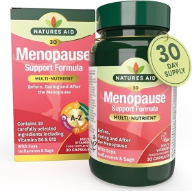 Natures Aid Menopause Support Formula x 30 Capsules