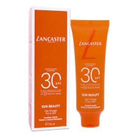 Lancaster Sun Sport Invisible Face Gel Spf30 50ml, Αντηλιακό Gel Πρ...
