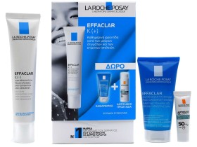 La Roche Posay Effaclar K + 40ml & Effaclar Gel 50ml & Anthelios Spf50 3ml