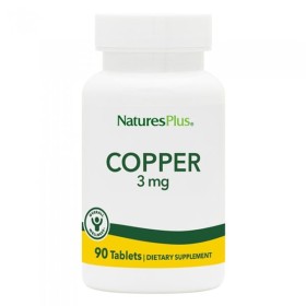 Naturesplus Copper 3mg 90 Tabs, Συμπλήρωμα Διατροφής Που Περιέχει Χ...