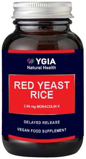 YGIA RED YEAST RICE, ΜΑΓΙΑ ΚΟΚΚΙΝΟΥ ΡΥΖΙΟΥ. ΜΕΙΩΝΕΙ ΤΗΝ ΧΟΛΗΣΤΕΡΟΛΗ...