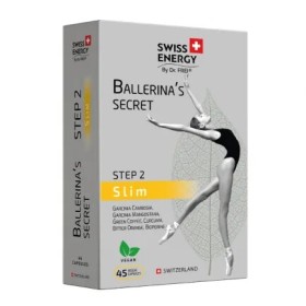 Swiss Energy Ballerinas Secret Step 2 Slim x 45 Veggie Capsules