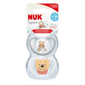 Nuk Disney Baby 0-6m Silicone Soother 2Pcs