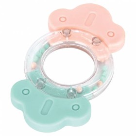 KIKKA BOO RATTLE & TEETHER BONBON PINK