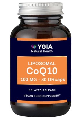 Ygia Liposomal CoQ10 100mg x 30 DRcaps