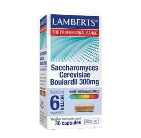 Lamberts Saccharomyces Boulardii 300mg 30 Capsules
