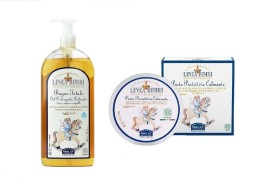 Linea Bimbi Total Shampoo Bath 3 in 1 x 250ml & Soothing Protective Paste x 100ml Set By Helan