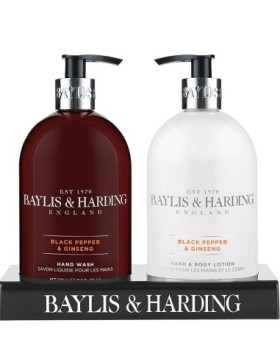 Baylis & Harding Black Pepper & Ginseng Hand Wash & Lotion 500ml